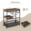 Picture of Kitchen Serving Cart Rack